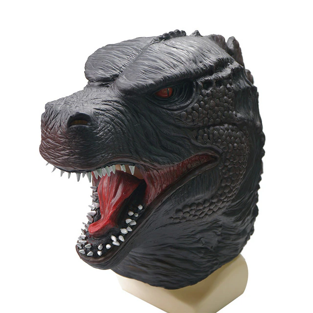 Страшная маска животного динозавра для Хэллоуина