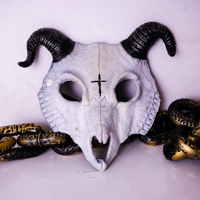 Волшебная овечья кость череп маска